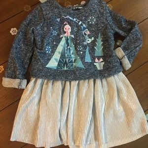 Disney Frozen dress long sleeve